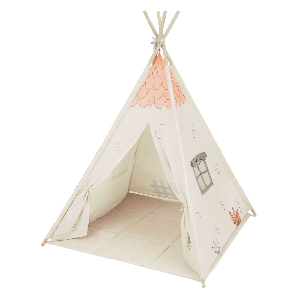 Παιδική Σκηνή Με Στρωματάκι Kikka Boo Beige House