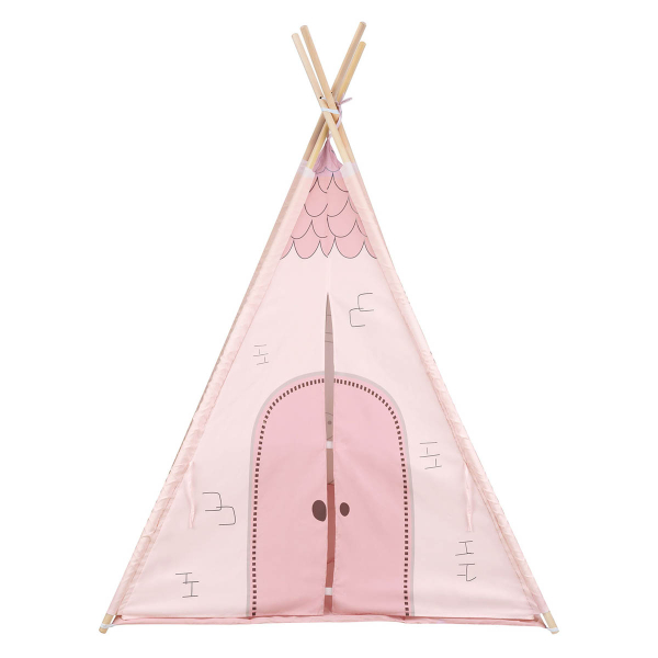 Παιδική Σκηνή Με Στρωματάκι Kikka Boo Pink House