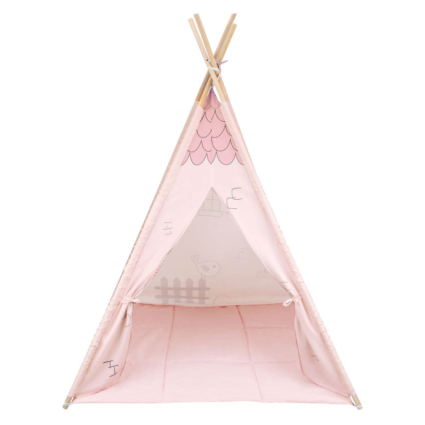 Παιδική Σκηνή Με Στρωματάκι Kikka Boo Pink House