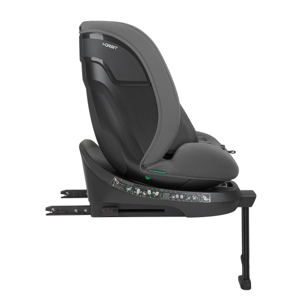 Κάθισμα Αυτοκινήτου ISOfix (40-150εκ. Ύψος) Kikka Boo i-Orbit i-size Dark Grey 2025