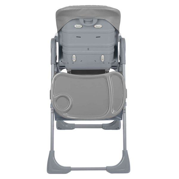 Καρεκλάκι Φαγητού Αναδιπλούμενο (0-36 Μηνών/ Έως 15kg) Kikka Boo Comfy+ Grey