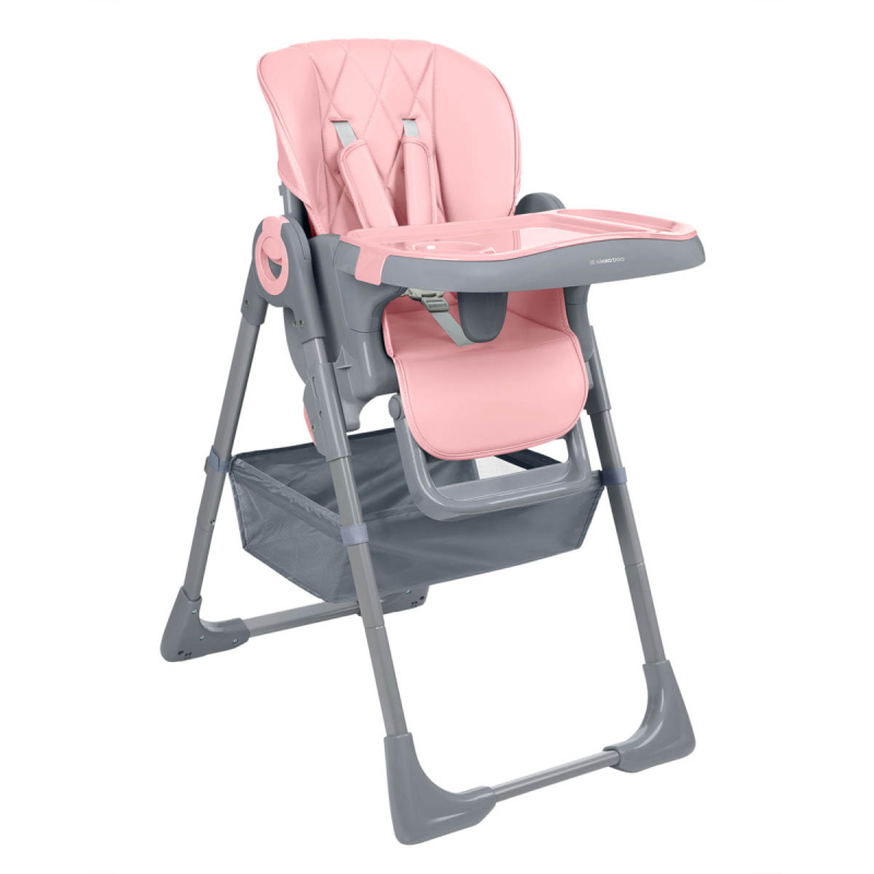 Καρεκλάκι Φαγητού Αναδιπλούμενο (0-36 Μηνών/ Έως 15kg) Kikka Boo Comfy+ Pink