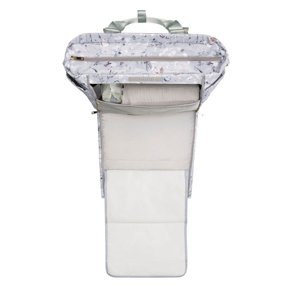 Τσάντα Αλλαξιέρα (43x17x35) Kikka Boo Florence Dreamy Fields Grey