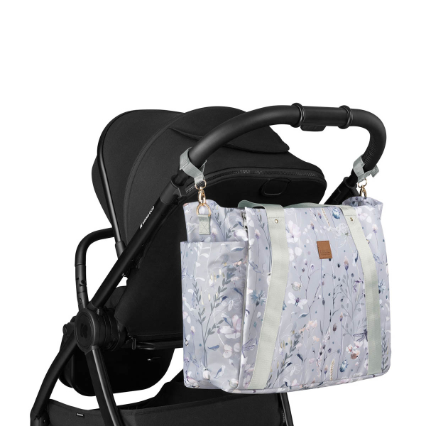 Τσάντα Αλλαξιέρα (43x17x35) Kikka Boo Florence Dreamy Fields Grey