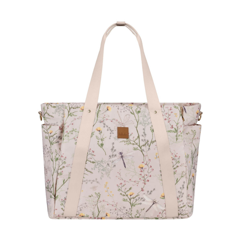 Τσάντα Αλλαξιέρα (43x17x35) Kikka Boo Florence Secret Garden Beige