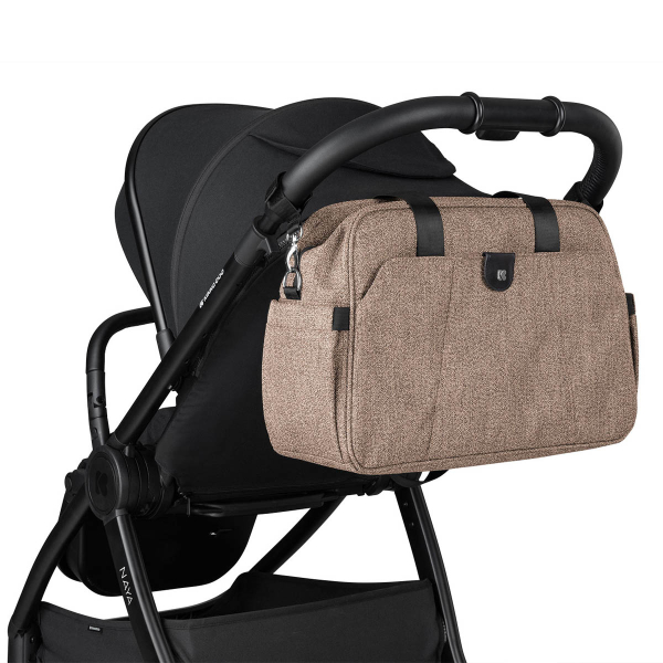 Τσάντα Αλλαξιέρα (44x18x28) Kikka Boo Chelsea Beige 2025