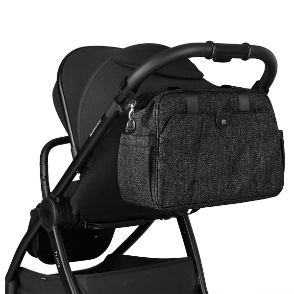 Τσάντα Αλλαξιέρα (44x18x28) Kikka Boo Chelsea Black 2025