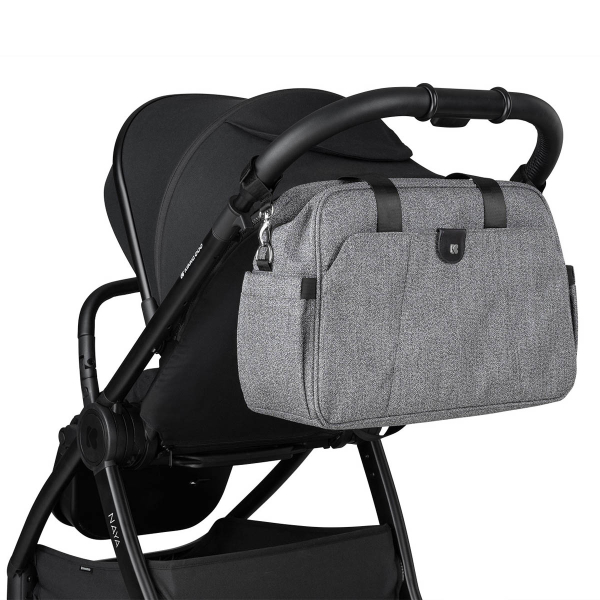 Τσάντα Αλλαξιέρα (44x18x28) Kikka Boo Chelsea Grey 2025