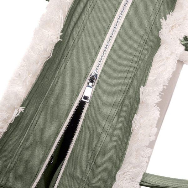 Τσάντα Θαλάσσης (40x20x35) Feel & Touch Caribbean Ammos/Khaki