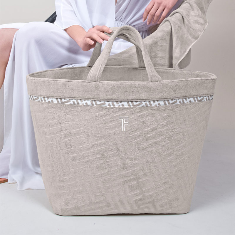 Τσάντα Θαλάσσης (68x40x40) Feel & Touch Icon Wild Rose