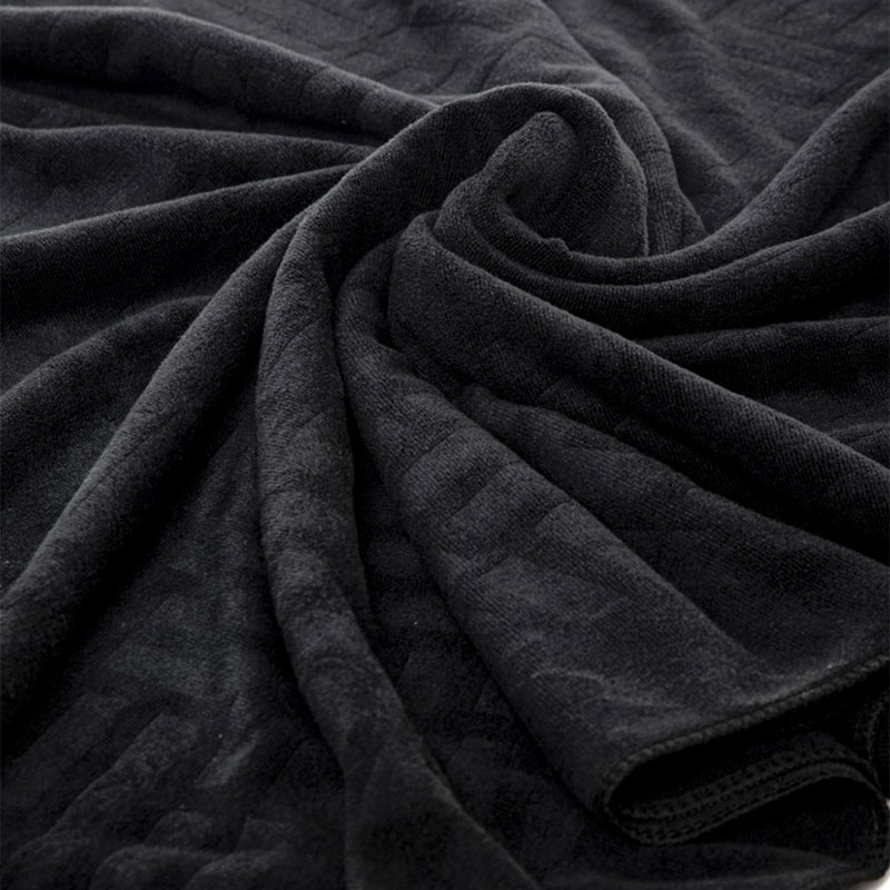 Πετσέτα Θαλάσσης (90X170) Feel Touch Icon Black Home Πετσέτες Ενηλίκων Spitishop