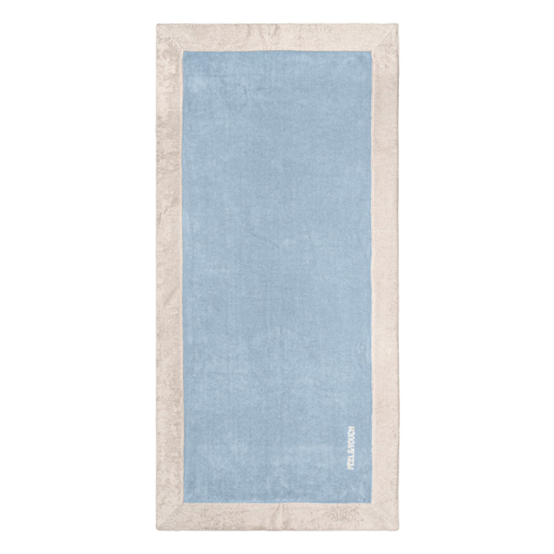 Πετσέτα Θαλάσσης (80x170) Feel & Touch Caribbean Ciel