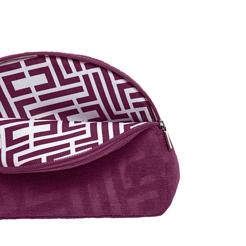 Νεσεσέρ Παραλίας (26X17) Feel Touch Icon Aubergine Home Οργάνωση & Αποθήκευση Είδη Ταξιδίου Spitishop