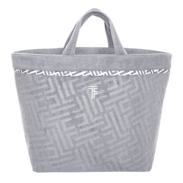 Τσάντα Θαλάσσης (68x40x40) Feel & Touch Icon Titanium