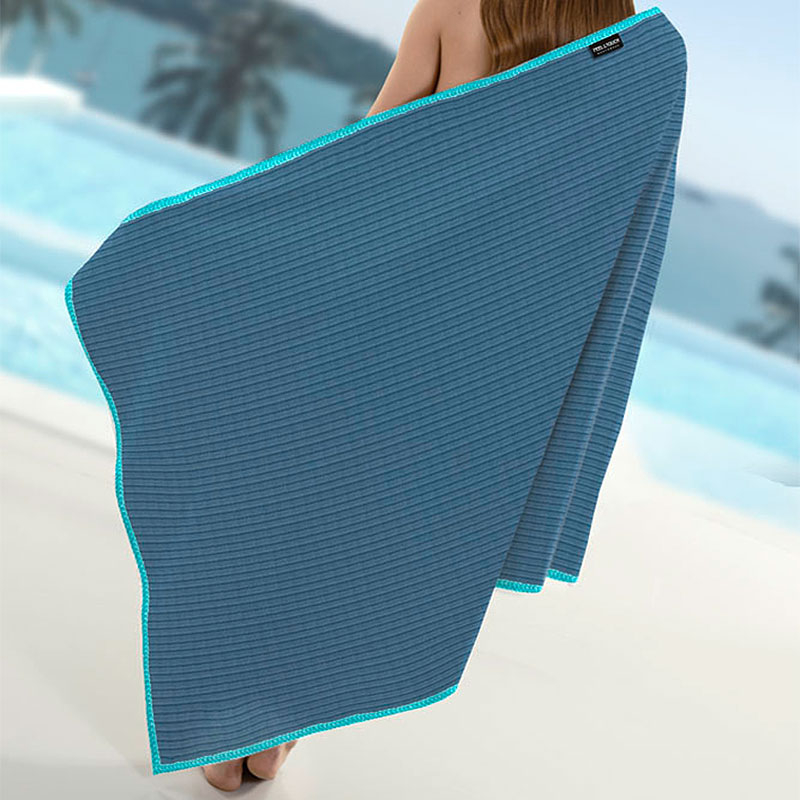 Πετσέτα Θαλάσσης Microfiber + Νεσεσέρ Παραλίας (2Τμχ) Feel Touch Surf 06 Home Πετσέτες Ενηλίκων Spitishop