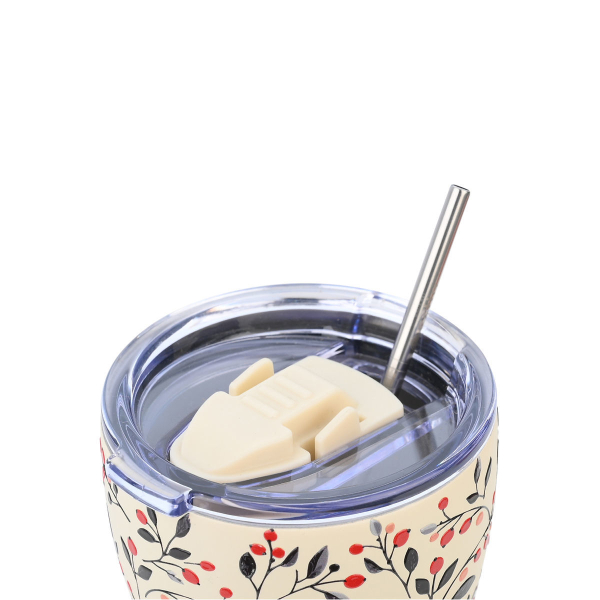 Ποτήρι Θερμός 350ml Estia Save The Aegean Bloom Beige 01-31701