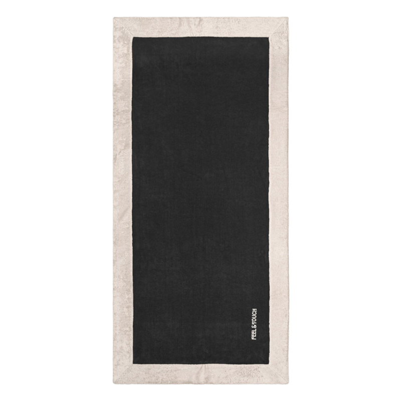 Πετσέτα Θαλάσσης (80x170) Feel & Touch Caribbean Black