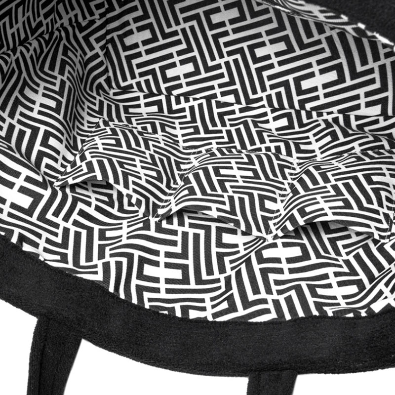 Τσάντα Θαλάσσης (68X40X40) Feel Touch Icon Black Home Τσάντες Spitishop