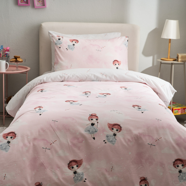 Κουβερλί Μονό (160x230) 2 Όψεων Vesta Rozy