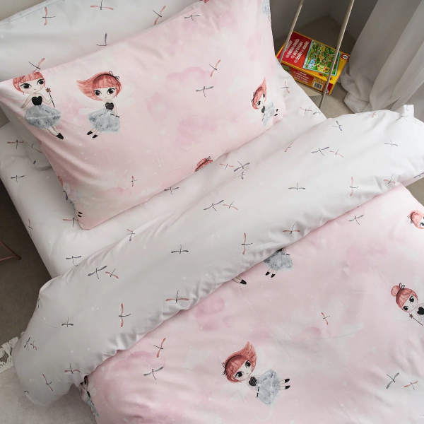 Κουβερλί Μονό (160x230) 2 Όψεων Vesta Rozy