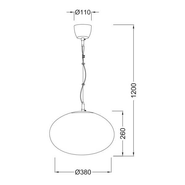 Φωτιστικό Οροφής Μονόφωτο Aca Luna V24012380W White