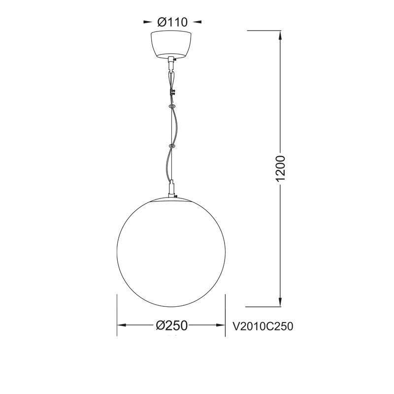 Φωτιστικό Οροφής Μονόφωτο Aca Luna V2010C250W White Home Φωτιστικά Spitishop