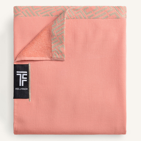 Πετσέτα Θαλάσσης (90x180) Feel & Touch Sunny Papaya