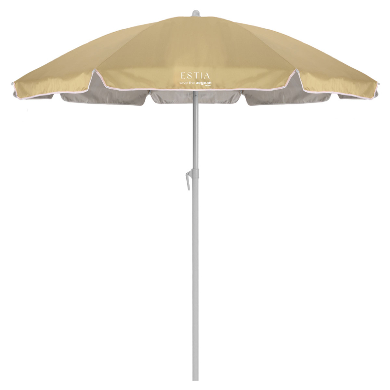 Σπαστή Ομπρέλα Θαλάσσης (Φ180) Με Προστασία UV Estia Save The Aegean Daze 00-30483