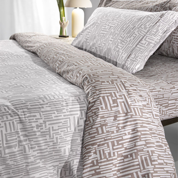 Σεντόνια King Size (Σετ) Guy Laroche Cuba Grey