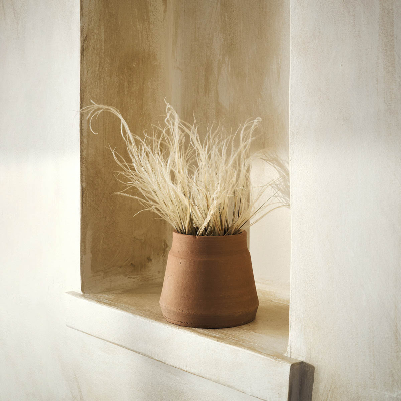 Διακοσμητικό Βάζο (Φ12x15) Gofis Home Arifa 158