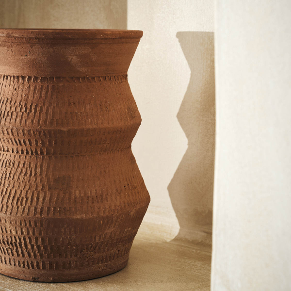 Διακοσμητικό Βάζο (Φ15x25) Gofis Home Ozma 162