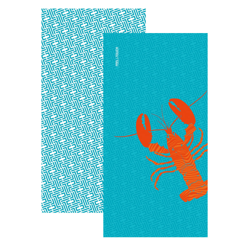 Πετσέτα Θαλάσσης 2 Όψεων (80x160) Feel & Touch Printed 01