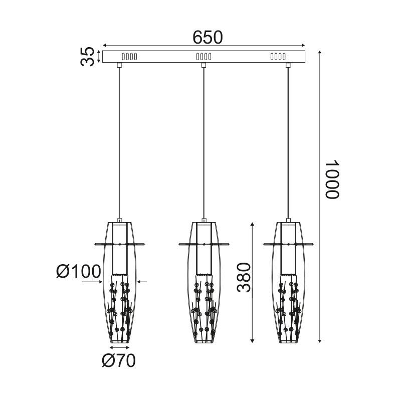 Φωτιστικό Οροφής Led Aca Vani Vani659Ledp Chrome Home Φωτιστικά Spitishop