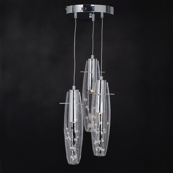 Φωτιστικό Οροφής LED Aca Vani VANI309LEDP Chrome