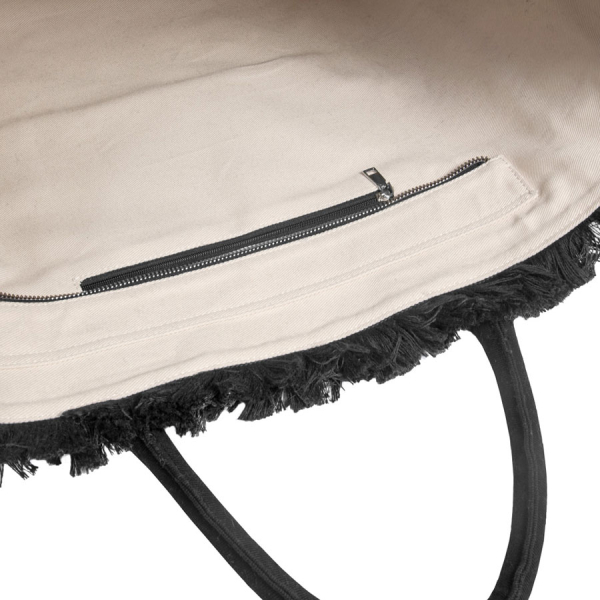 Τσάντα Θαλάσσης (40x20x35) Feel & Touch Caribbean Black