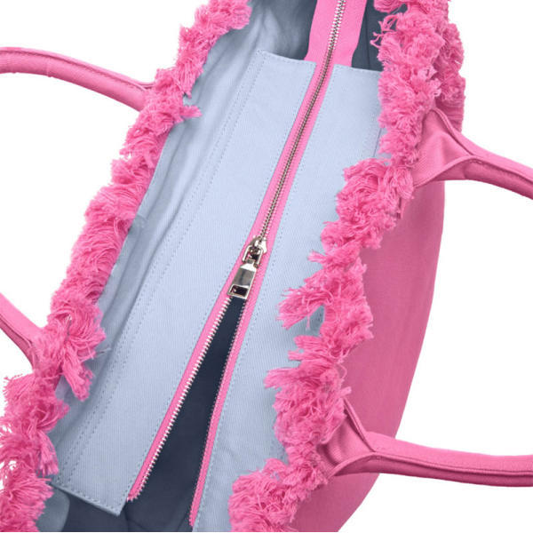 Τσάντα Θαλάσσης (40x20x35) Feel & Touch Caribbean Pink
