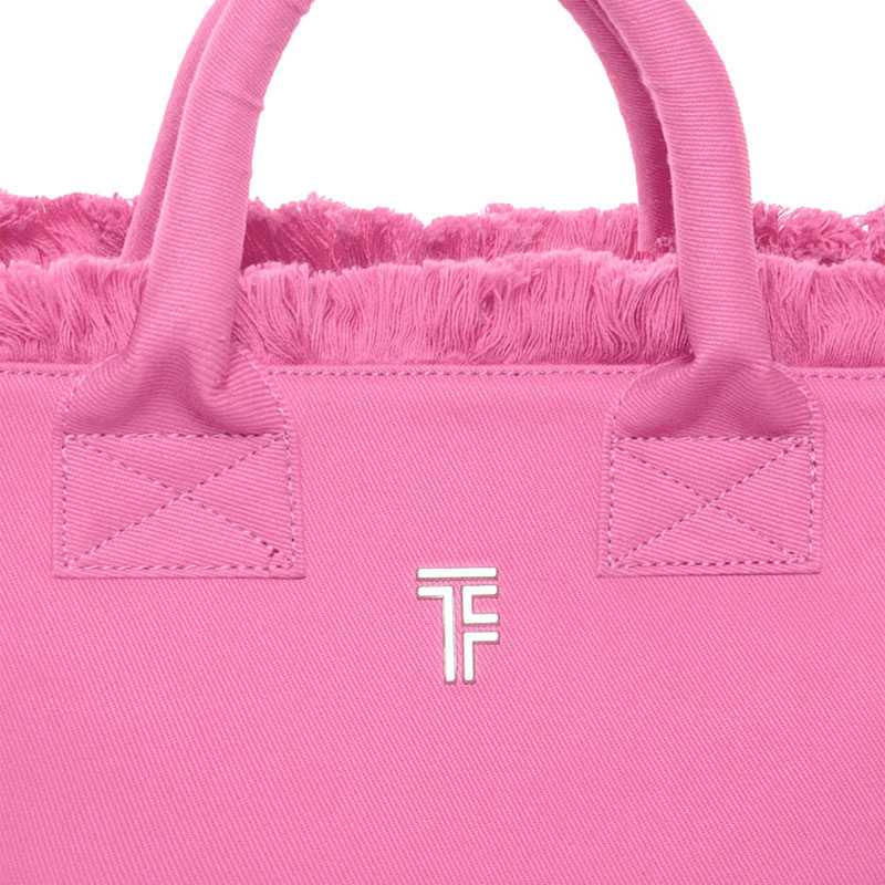 Τσάντα Θαλάσσης (26X16X24) Feel Touch Caribbean Pink Home Τσάντες Spitishop