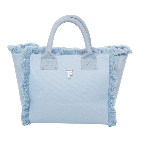 Τσάντα Θαλάσσης (26x16x24) Feel & Touch Caribbean Ciel