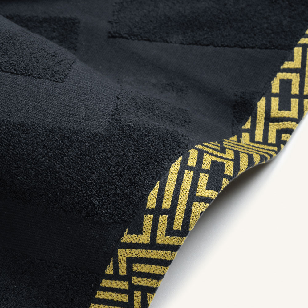 Πετσέτα Θαλάσσης (90X190) Feel Touch Fresh Black Home Πετσέτες Ενηλίκων Spitishop