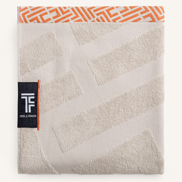 Πετσέτα Θαλάσσης (90x190) Feel & Touch Fresh Sand