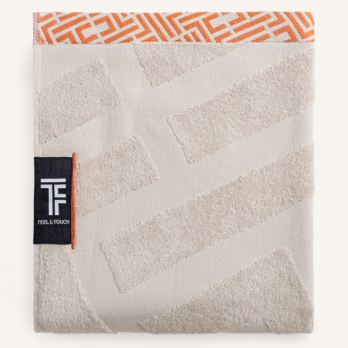 Πετσέτα Θαλάσσης (90x190) Feel & Touch Fresh Sand φωτογραφία