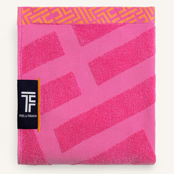 Πετσέτα Θαλάσσης (90x190) Feel & Touch Fresh Fuchsia