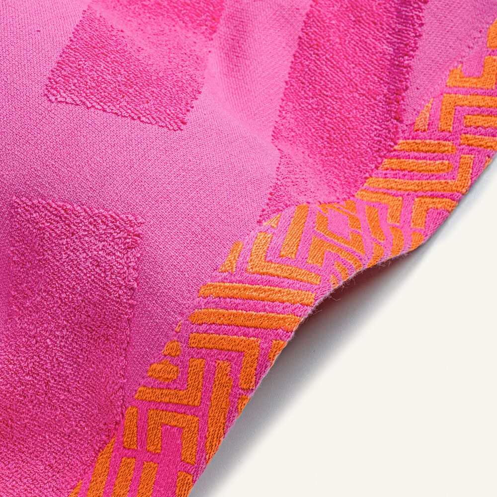 Πετσέτα Θαλάσσης (90X190) Feel Touch Fresh Fuchsia Home Πετσέτες Ενηλίκων Spitishop