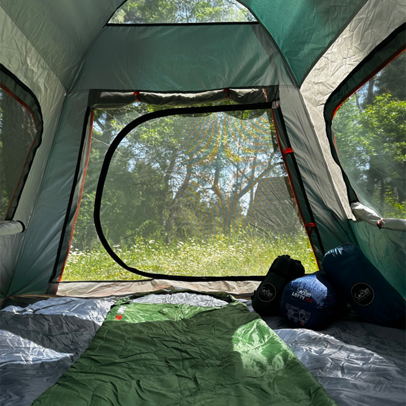 Αυτόματη Σκηνή Camping 4 Ατόμων Καλοκαιρινή (240X240X160) Campo Rover 6000061 Home Οργάνωση & Αποθήκευση Είδη Σκηνές Spitishop