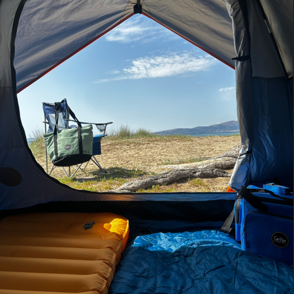 Σκηνή Camping Igloo 3 Ατόμων Καλοκαιρινή (210x210x135) Campo Baros 3 6000040