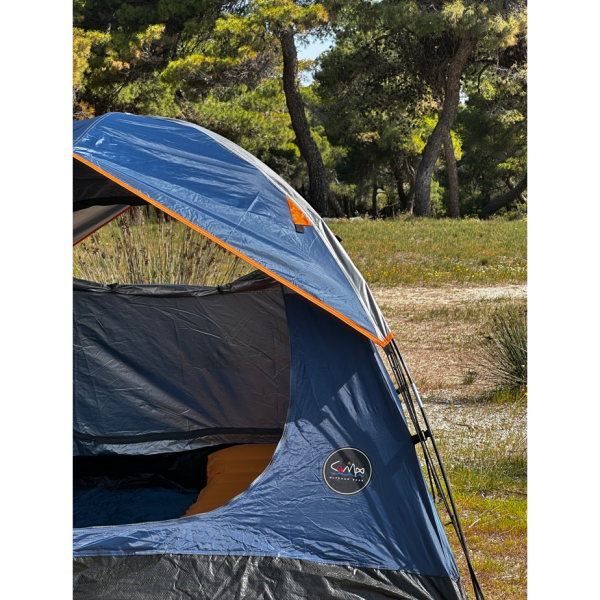 Σκηνή Camping Igloo 3 Ατόμων Καλοκαιρινή (210x210x135) Campo Baros 3 6000040