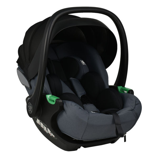 Κάθισμα Αυτοκινήτου (40-87εκ. Ύψος) Bebe Stars Baby i-Size Grey 004-188