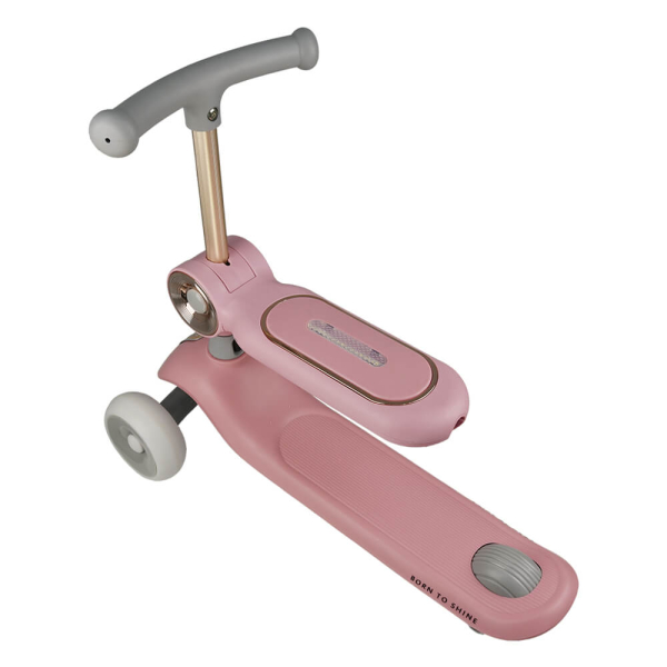 Παιδικό Πατίνι Τρίτροχο (12+ Μηνών) Bebe Stars Xride 2 In 1 Pink 671-185