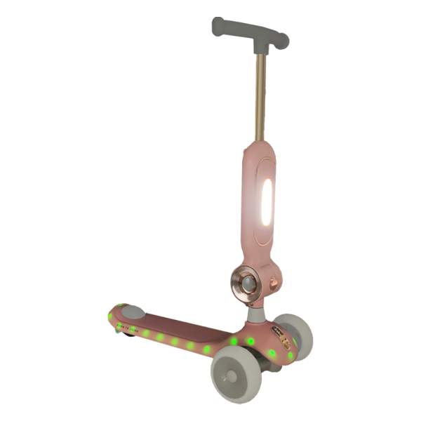 Παιδικό Πατίνι Τρίτροχο (12+ Μηνών) Bebe Stars Xride 2 In 1 Pink 671-185