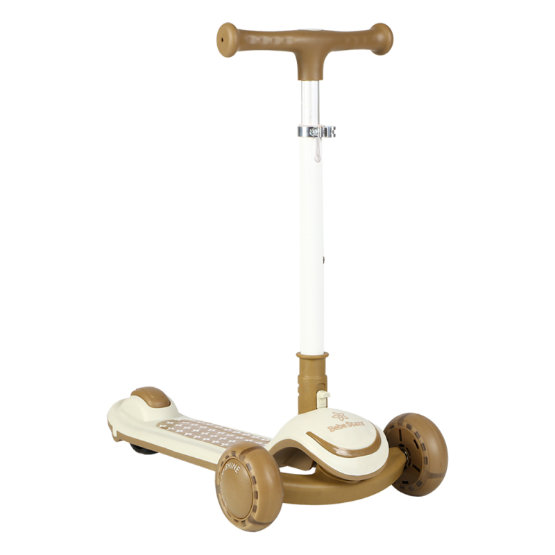 Παιδικό Πατίνι Τρίτροχο (3+ Ετών) Bebe Stars Xride Beige 670-182